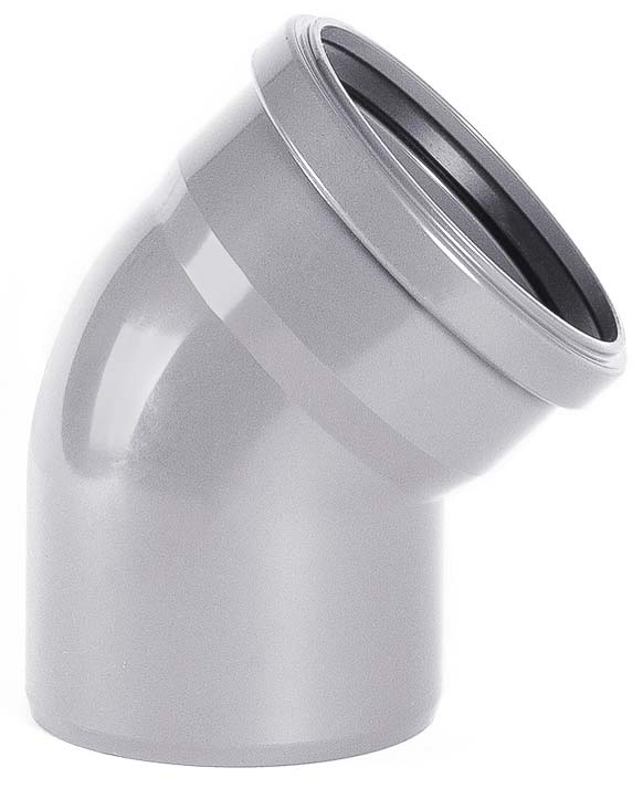 картинка Угол 110 х 45° , РосТурПласт от магазина Сантехника "АПТУС Торг"